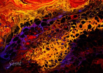 Acrylic Art by Silbana Ariza
