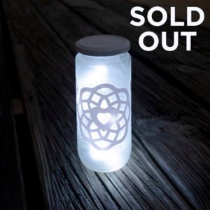 Mandala IlluminArt-Lantern 1 Heart-Tall